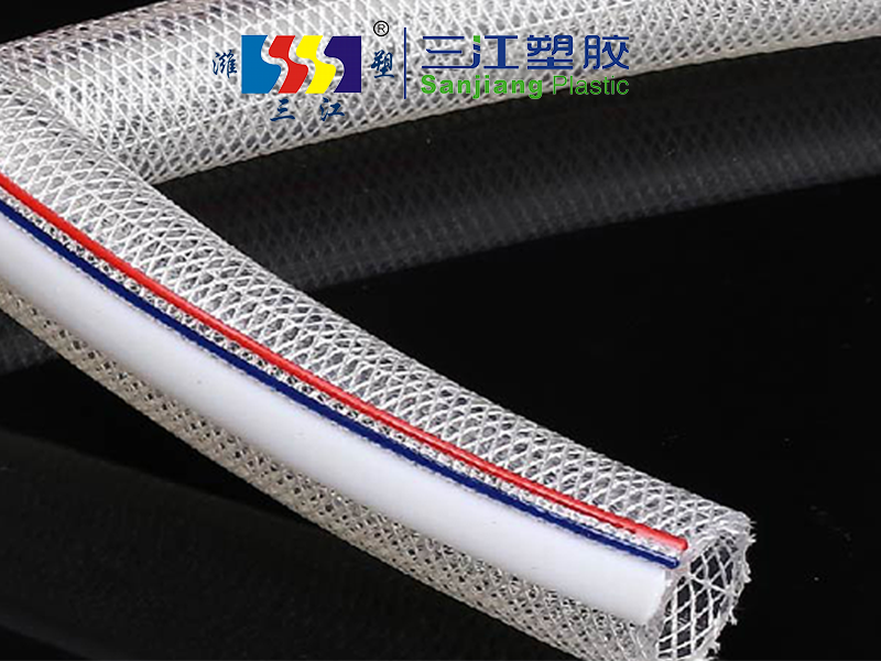 PVC滌綸纖維增強（qiáng）軟管